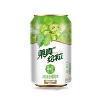 菓真給粒果粒葡萄汁飲品310ml