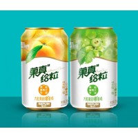 菓真給粒果粒黃桃汁飲品310ml