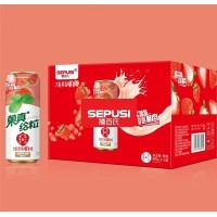 菓真給粒果粒草莓汁（箱）