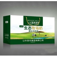 圣慕生態(tài)牧場奶復合蛋白飲品雙提禮袋裝