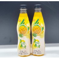 豪園芒果復合乳酸菌果汁飲料380ml