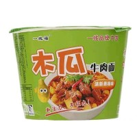 一線福木瓜牛肉面（桶裝）