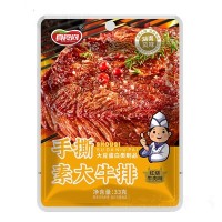 真食尚手撕素大牛排紅燒牛肉味33g