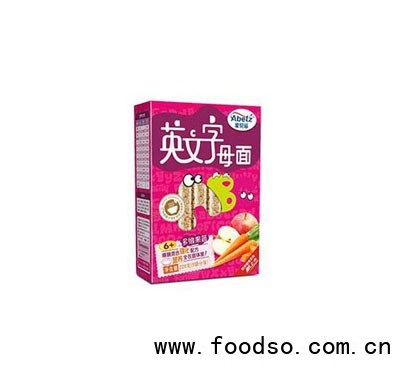 愛貝滋多維果蔬英文字母面