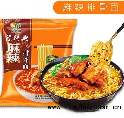 金紫陽麻辣排骨方便面
