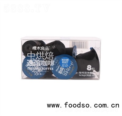 櫻木良品濃縮速溶咖啡輕烘焙咖啡即溶鮮萃咖啡中烘