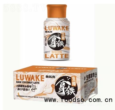 魯瓦克生椰拿鐵350g×15咖啡飲料招商加盟