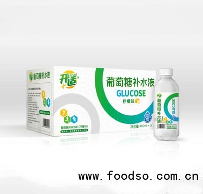 開適葡萄糖補(bǔ)水液風(fēng)味飲料檸檬味480ml×15功能飲品批發(fā)代理