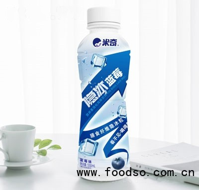 米奇隱冰藍莓膳食纖維強化風味飲料