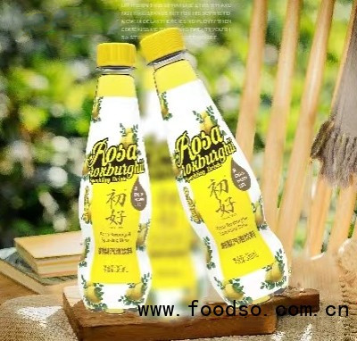 初好刺梨汽泡飲料380ml夏季冷飲商超貨源瓶裝