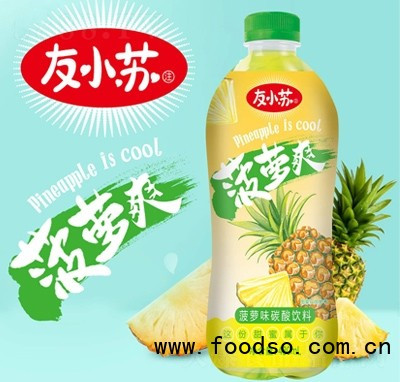 友小蘇菠蘿味碳酸飲料480