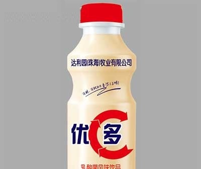 達利園優(yōu)多乳酸菌風(fēng)味飲品草莓味340ml