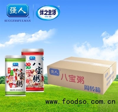 強人椰果湘蓮八寶粥三連罐