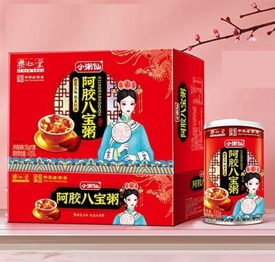 樂(lè)仁堂阿膠八寶粥320gx12罐