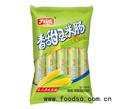 力誠600克香甜玉米腸