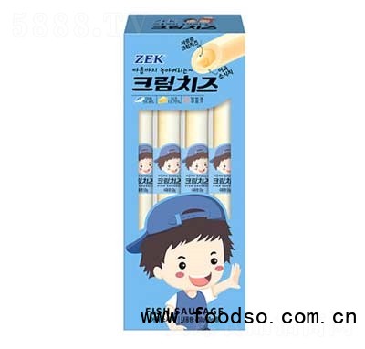 ZEK爆漿奶油芝士鱈魚腸盒裝