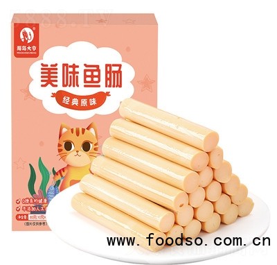 海島大亨原味魚(yú)腸香腸80g