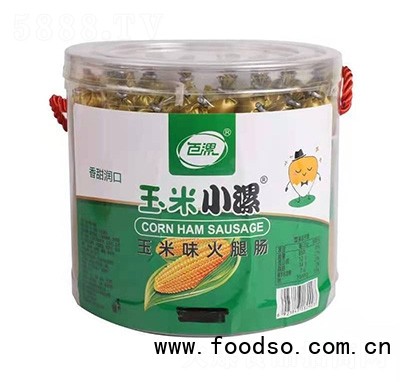 百漯玉米小漯玉米味火腿腸