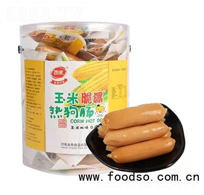 百漯玉米脆漯熱狗腸