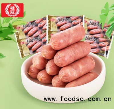 桂冠香腸648克臺(tái)灣風(fēng)味火鍋食材火鍋丸料純豬后腿肉烤腸關(guān)東煮