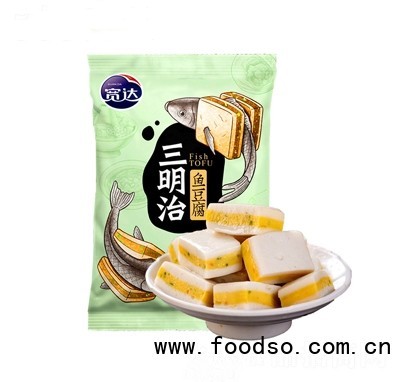 寬達(dá)三明治魚豆腐220g速凍