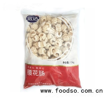 寬達(dá)腰花腸1.5kg速凍食品