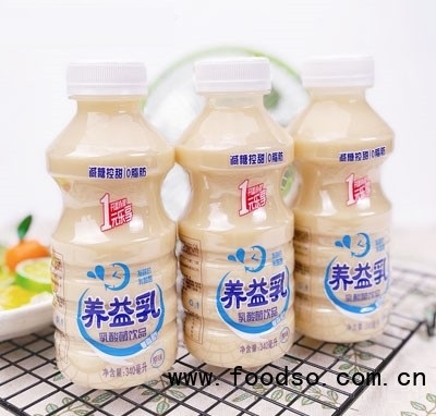 養(yǎng)益乳乳酸菌飲品原味340m