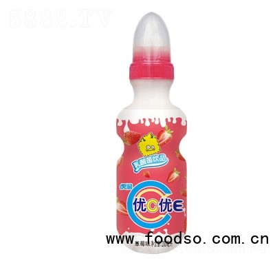 虎潤優(yōu)C優(yōu)E乳酸菌飲品草莓