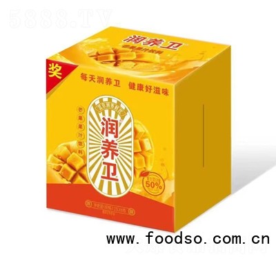 潤(rùn)養(yǎng)衛(wèi)果汁飲料芒果汁1.25L×6招商代理