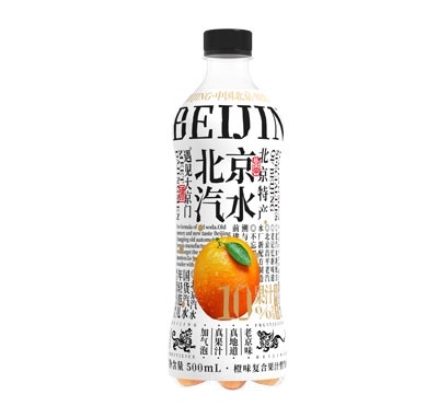 遇見大京門橙汁復合果汁飲料含汽型500ml