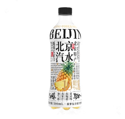 遇見大京門菠蘿汁復合果汁飲料含汽型500ml