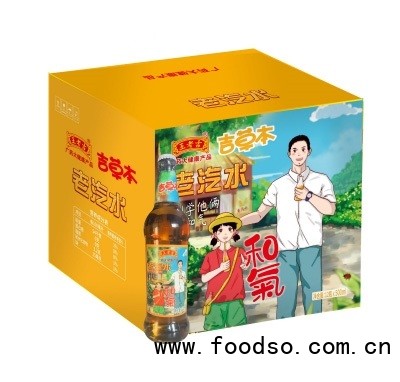 王老吉和氣香草味汽水500ml×12