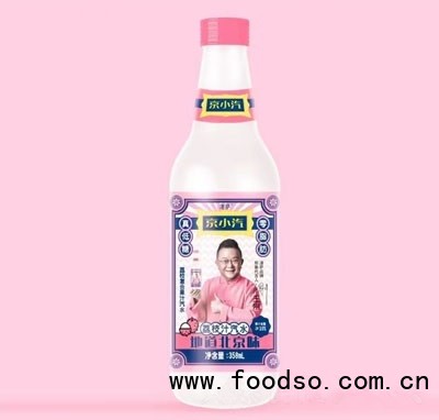 京小汽果汁汽水荔枝汁汽水碳酸飲料358ml