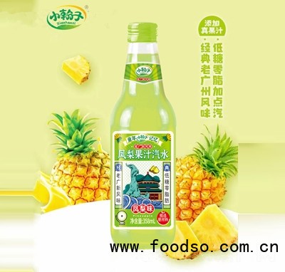 小翰子鳳梨味果汁汽水358ml