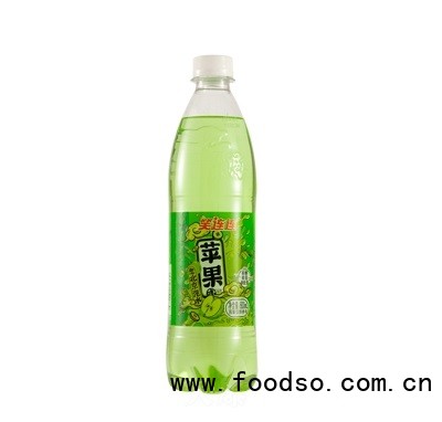 笑連連蘋(píng)果老北京汽水600毫升碳酸飲料