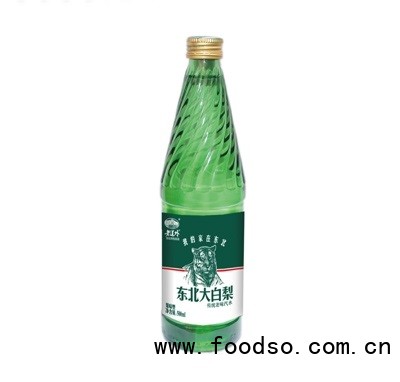 老道外大瓶汽水東北老汽水大白梨500ml